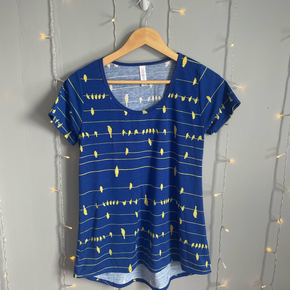 Blue Graphic Tee